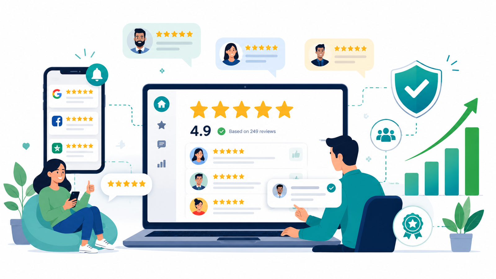 Review Reputation & Growth System